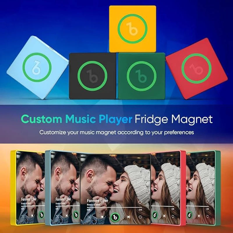 Music Fridge Magnet with Fra'me