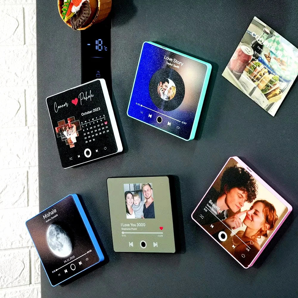 Music Fridge Magnet with Fra'me