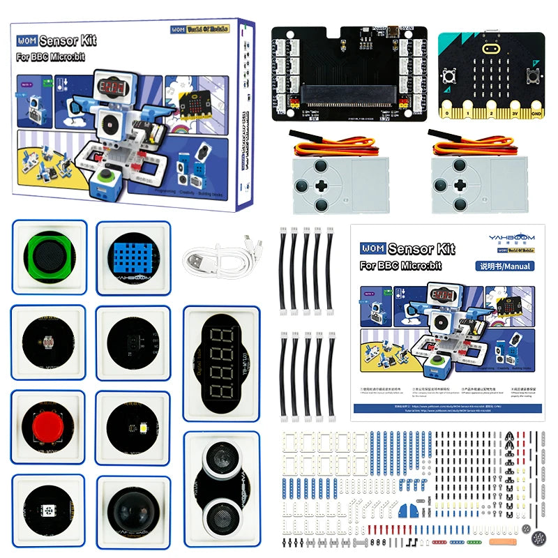 Yahboom 21 in 1 Microbit V2 Robotics Kit for Kids