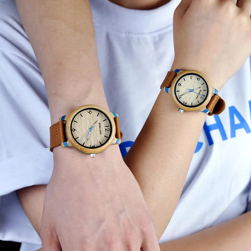 BOBO BIRD Wooden Simple Watch