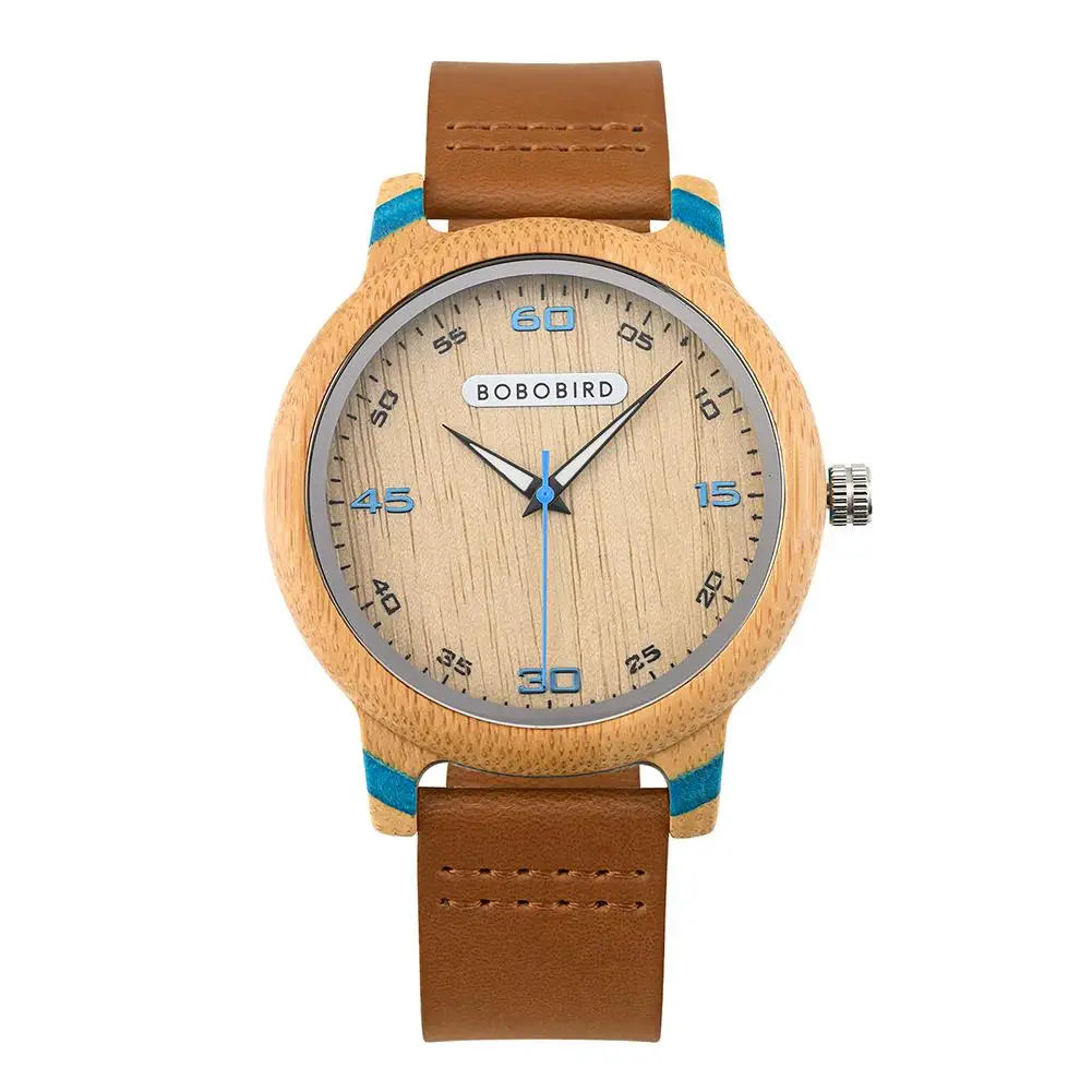 BOBO BIRD Wooden Simple Watch
