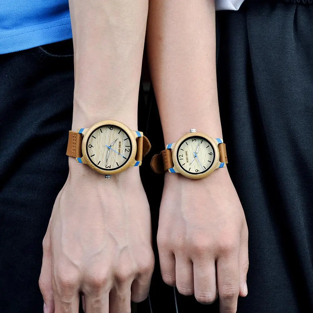 BOBO BIRD Wooden Simple Watch