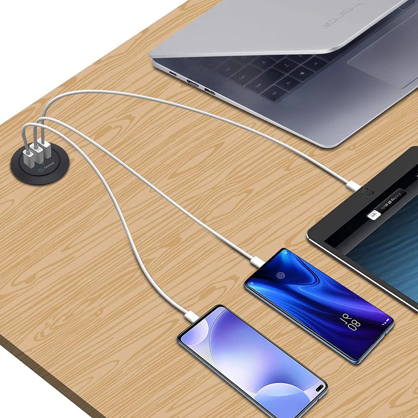 Universal USB-C Desktop Power Grommet