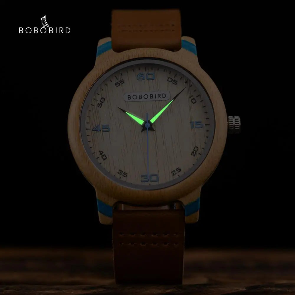 BOBO BIRD Wooden Simple Watch