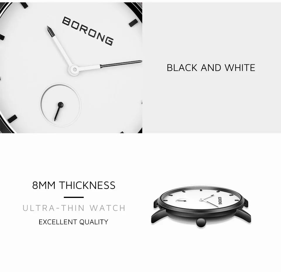 Borong Men's Watch 40mm Stainless
