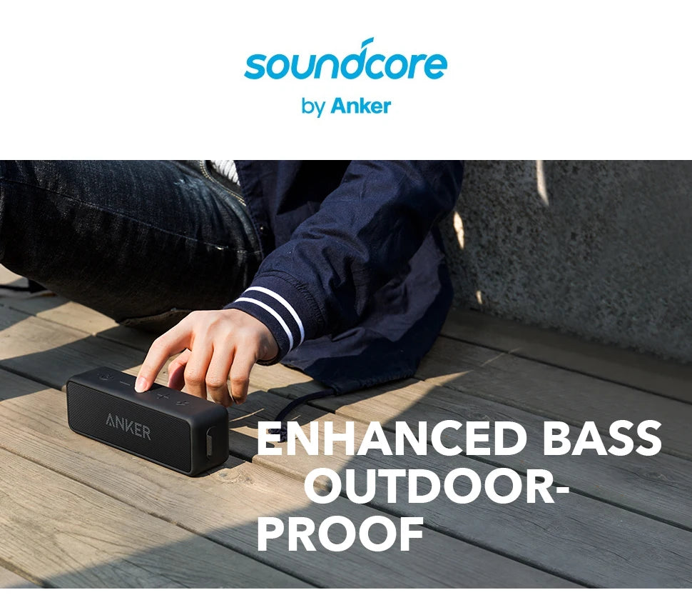 Anker Soundcore 2 Portable Wireless Bluetooth Speaker