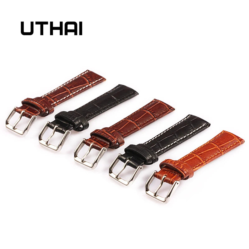 UTHAI Z08 Watch Band cowhide Strap accessories