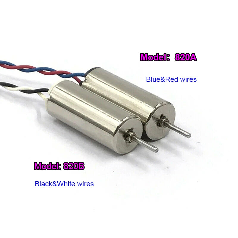 1PC DC 3V-3.7V Coreless Motor 0408,412,612,615,617.716,720,816,8520,1020 High Speed RC Drone Strong Magnetic DIY Aircraft