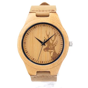 BOBO BIRD Unisex Bamboo Watch