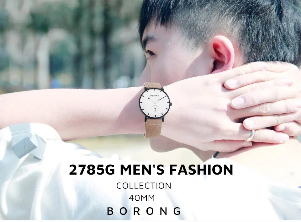 Borong Men's Watch 40mm Stainless