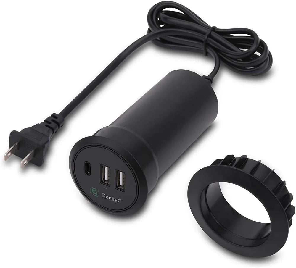 Universal USB-C Desktop Power Grommet