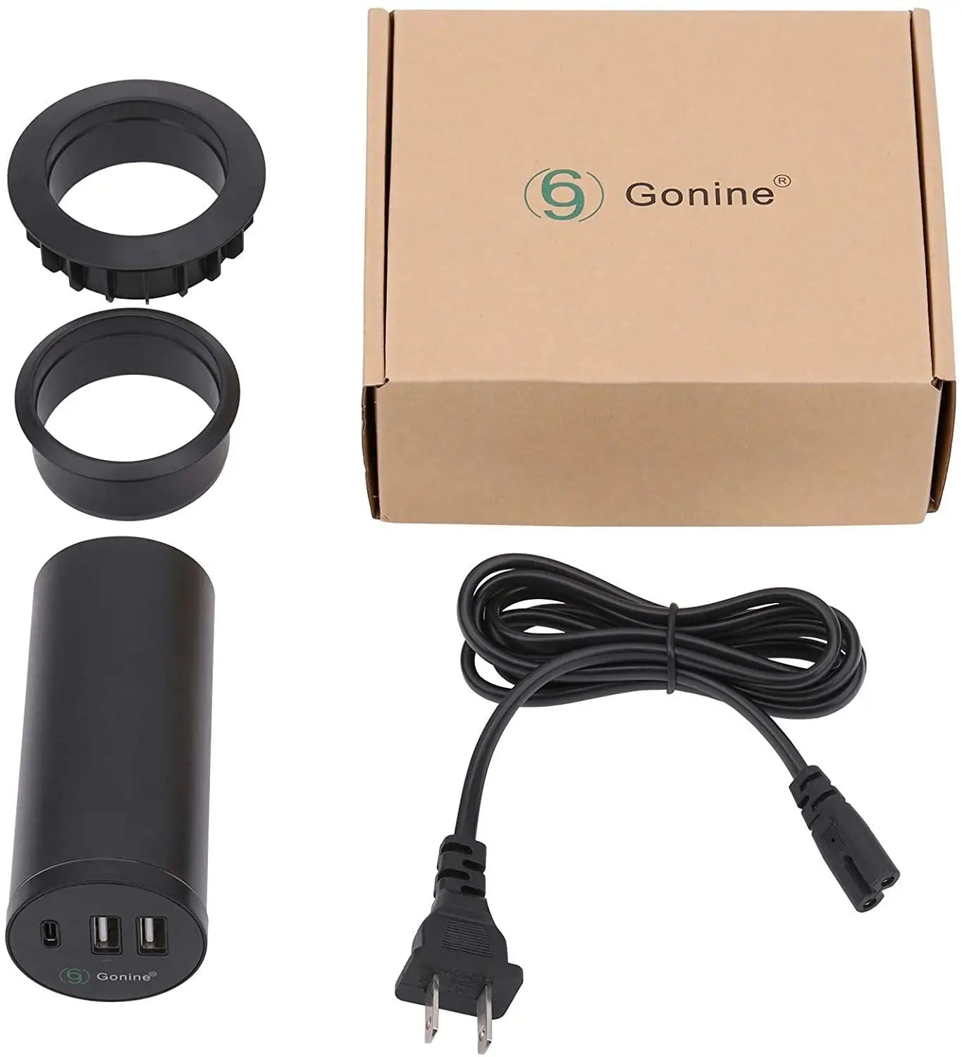 Universal USB-C Desktop Power Grommet