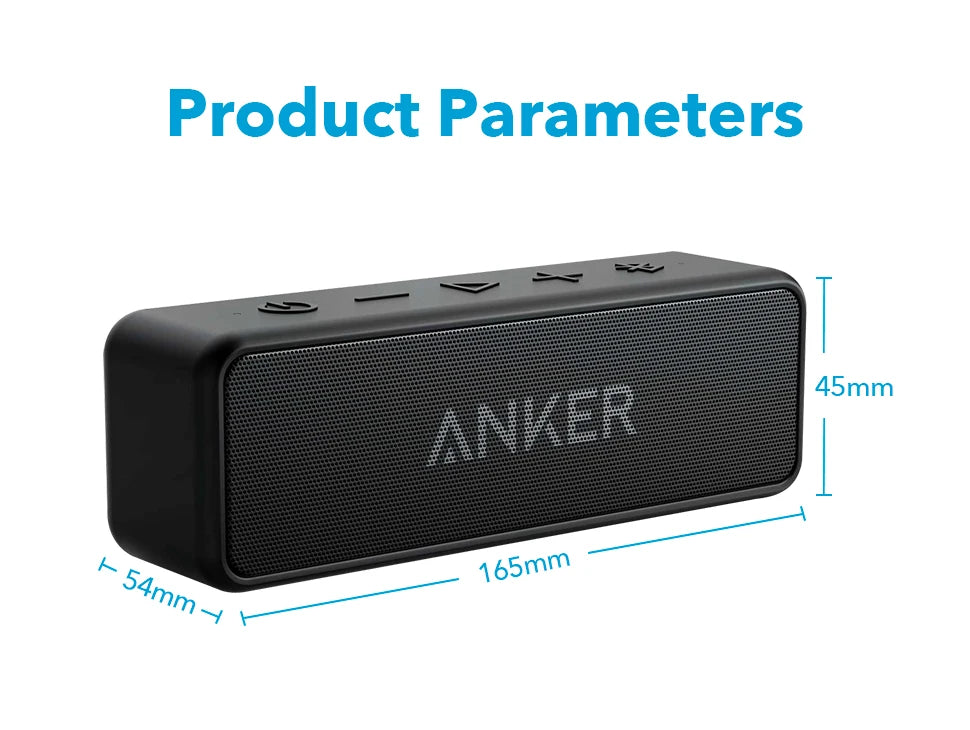 Anker Soundcore 2 Portable Wireless Bluetooth Speaker