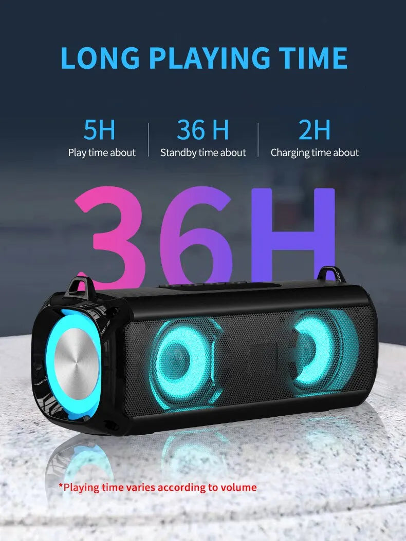 Rockmia RGB LED Speaker