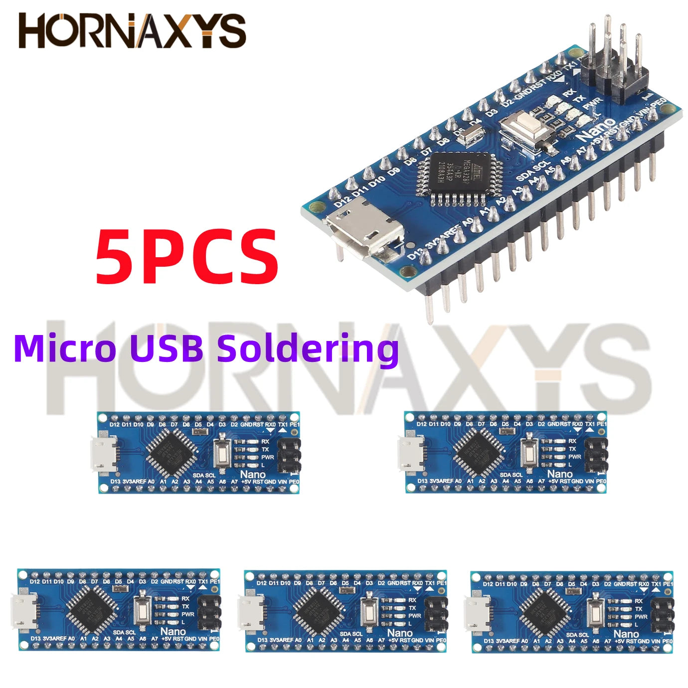 Promotion For arduino Nano V 3.0 Atmega328 Controller Compatible Board Module PCB Development Board MINI/TYPE-C/MICRO USB NANO