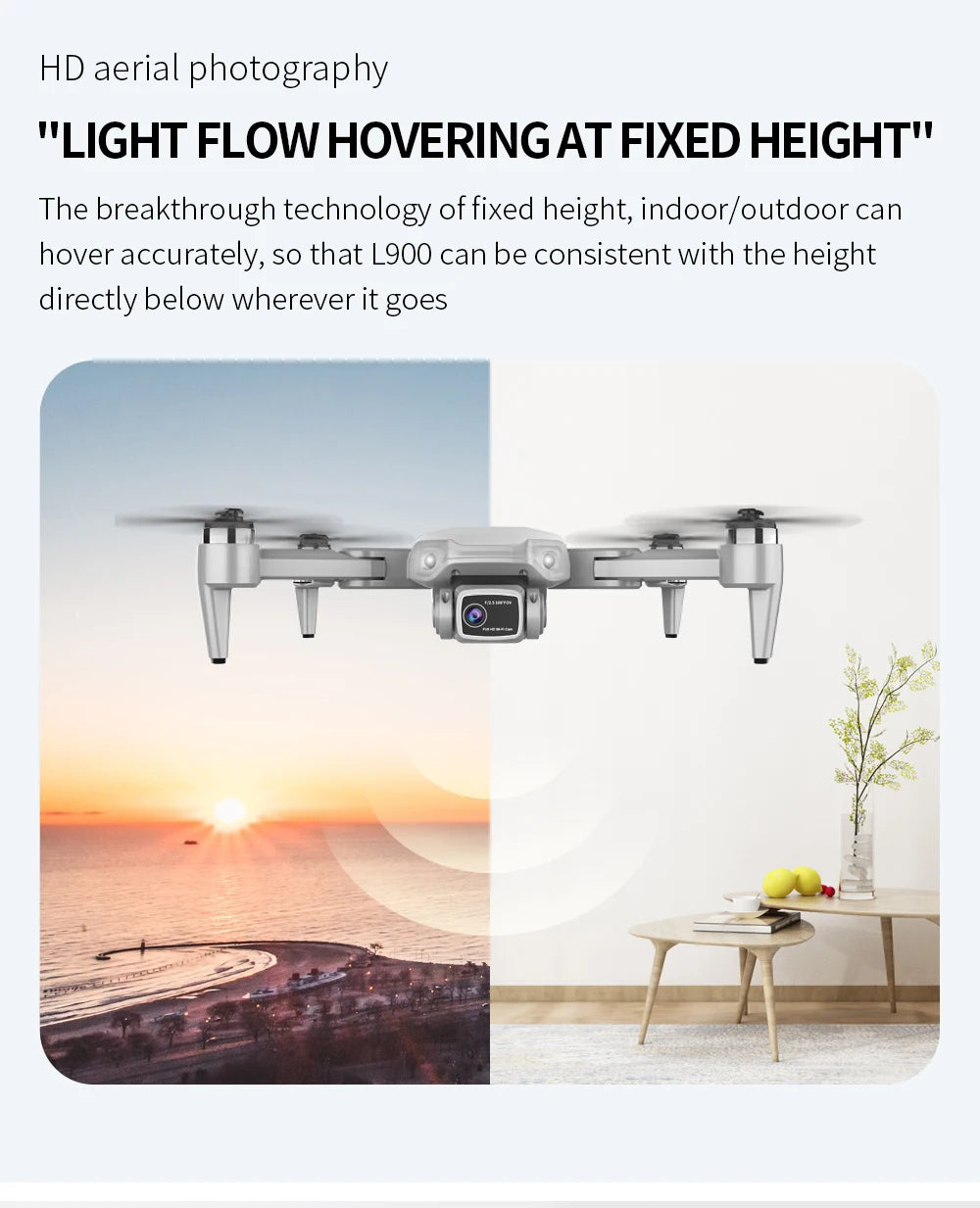 L900 Pro GPS Drone 4K Professional HD