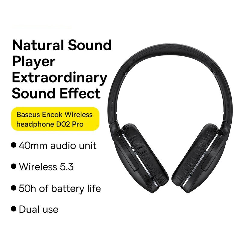 Baseus D02 Pro Wireless Headphones