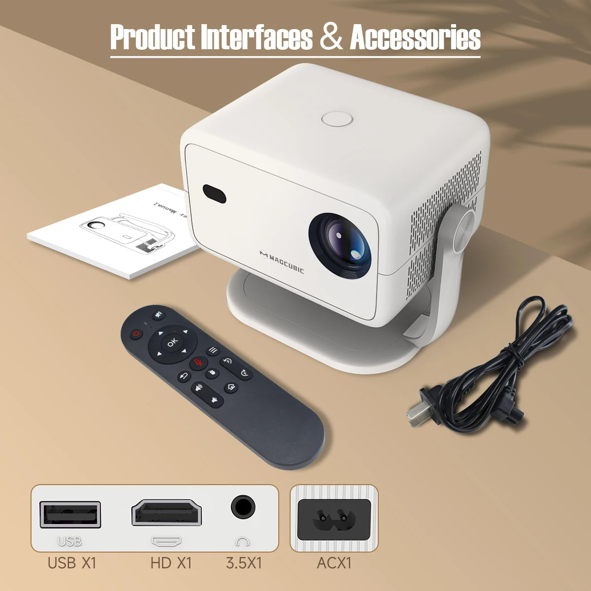 Magcubic Native360° Projector
