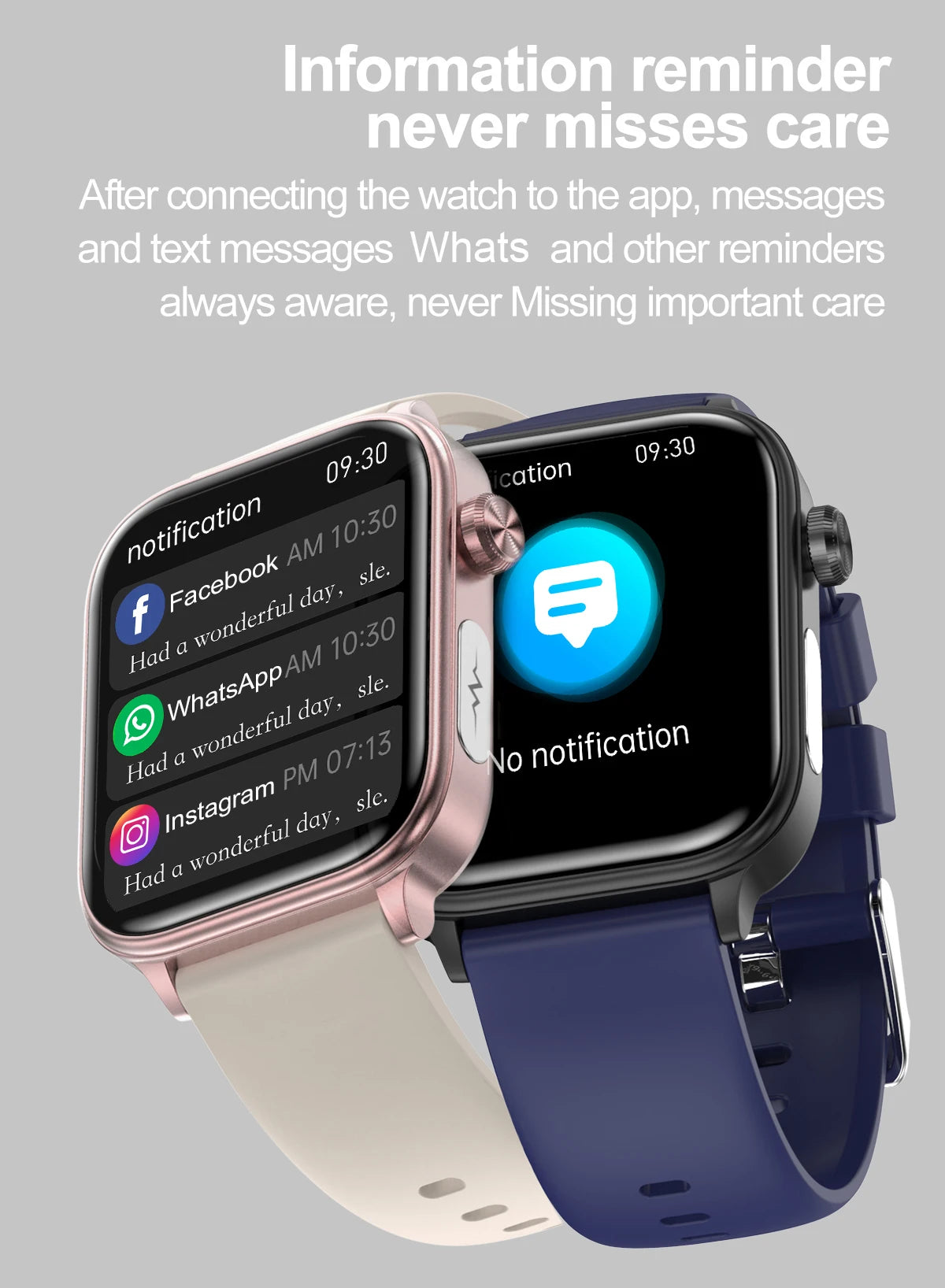ECG+PPG Smart Watch