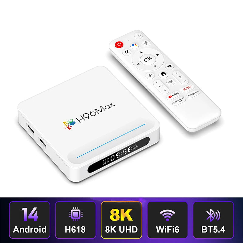 Smart TV Box H96 MAX