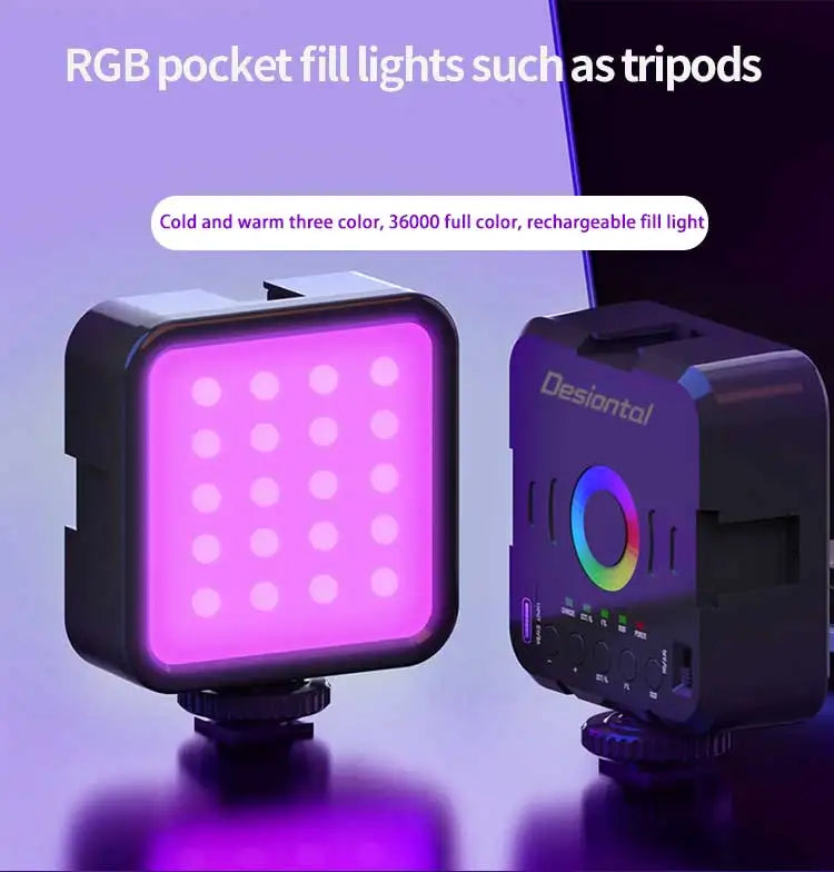 Mini RGB Fill Light Live Photography LED