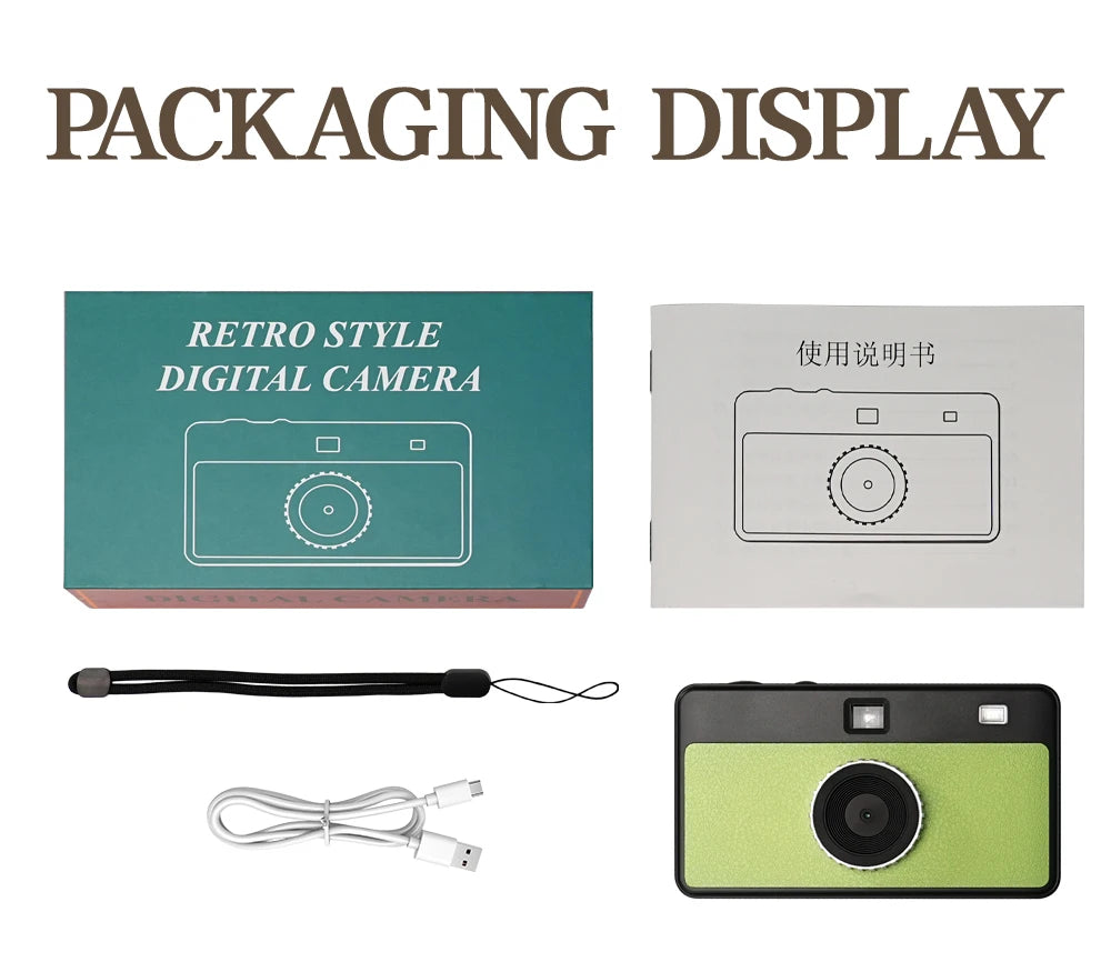 MP Retro Digital Camera Screen