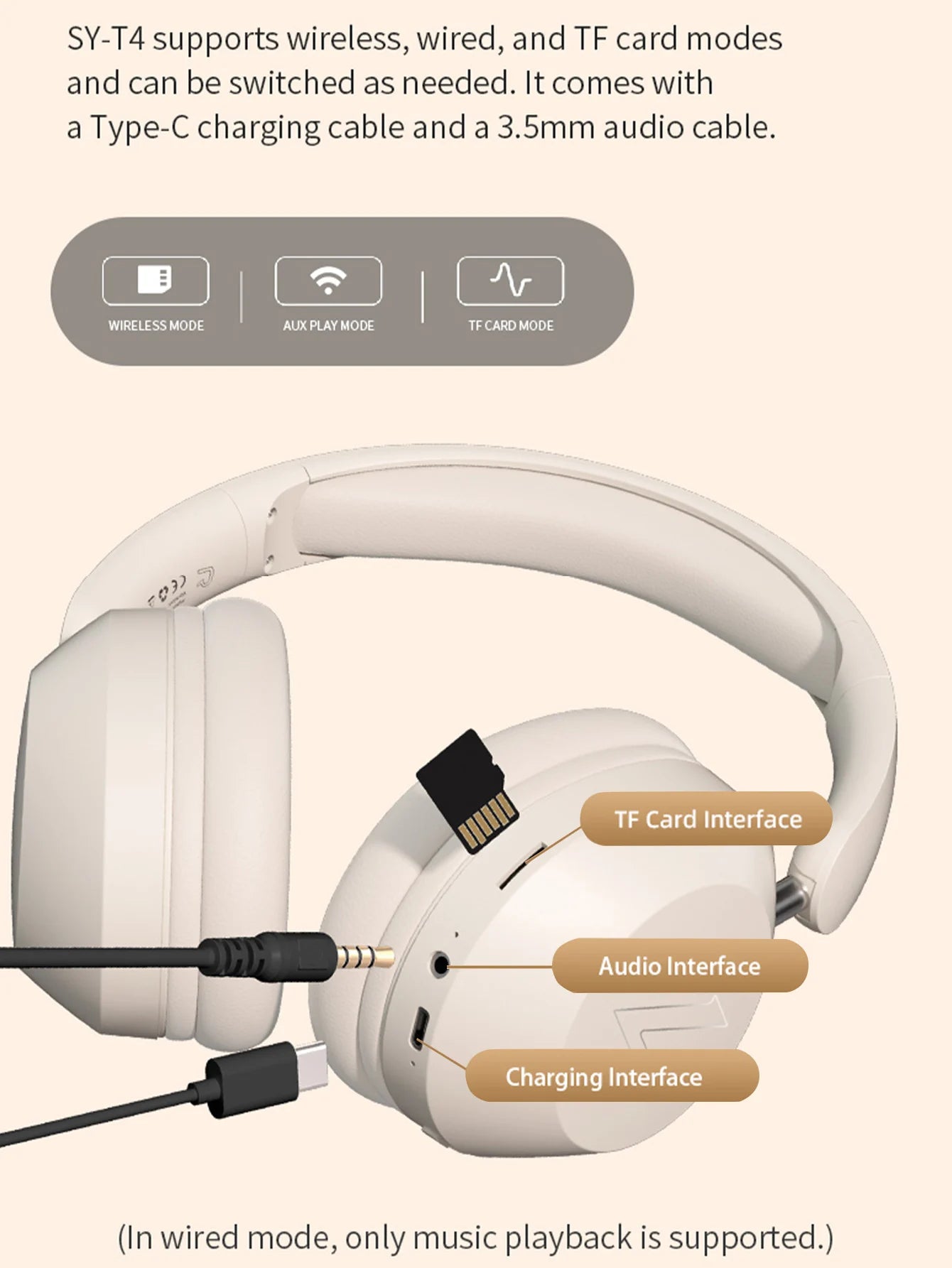 Over-ear Bluetooth Headphones