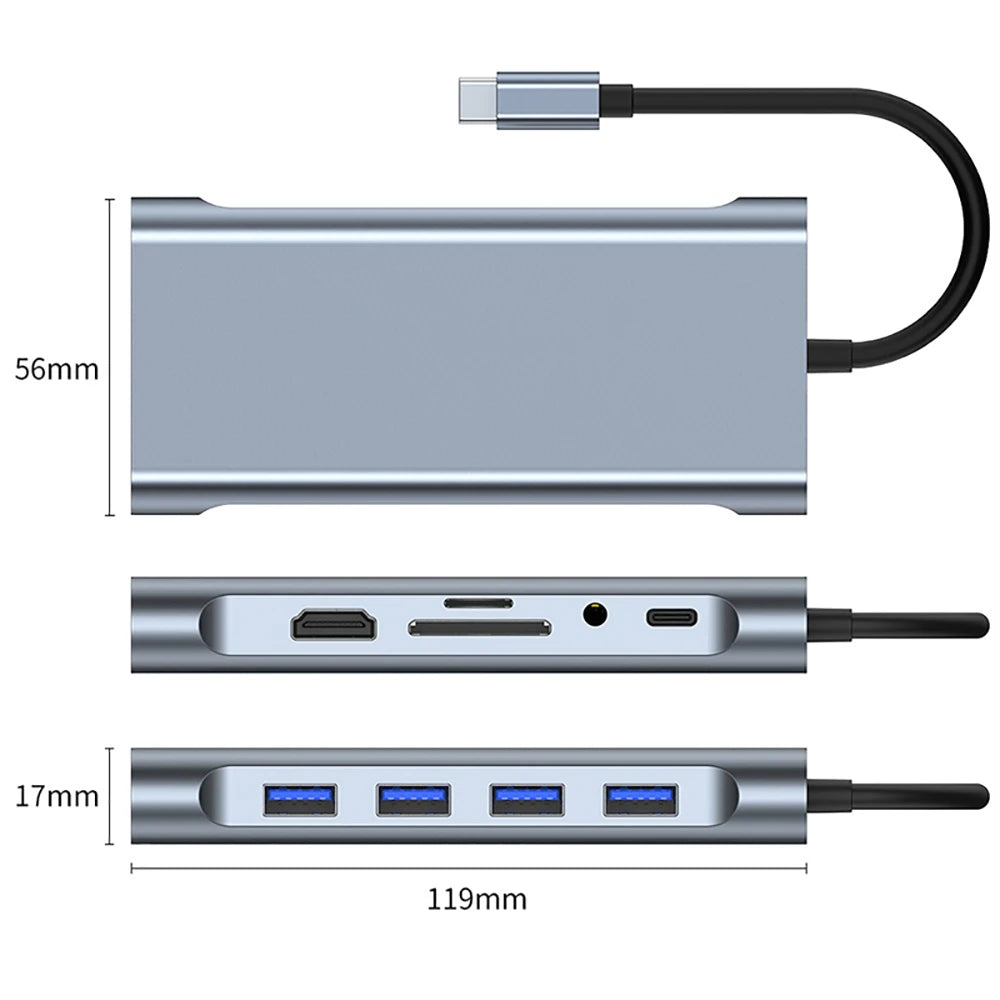 USB 3.0 HUB Type C to HDMI Adapter