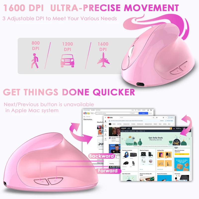 Xiaomi Vertical Grip Ergonomic Mouse