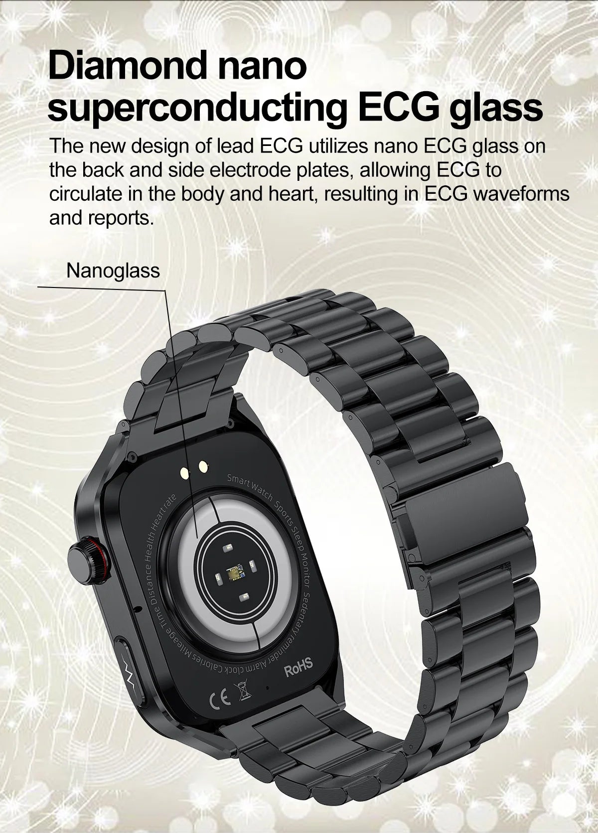 Uric Acid Body Fat Smartwatch