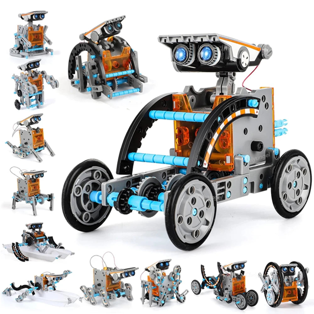 13-in-1 Solar Robot Kits for Kids