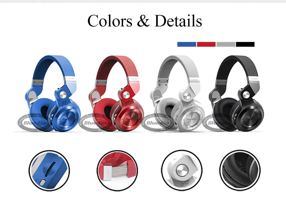 Bluedio T2+ Bluetooth Headphone
