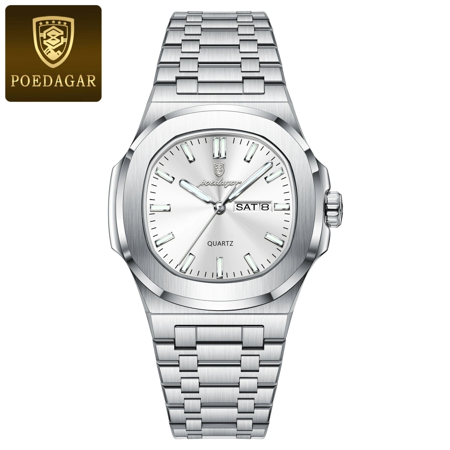 POEDAGAR Luxury Military Watch