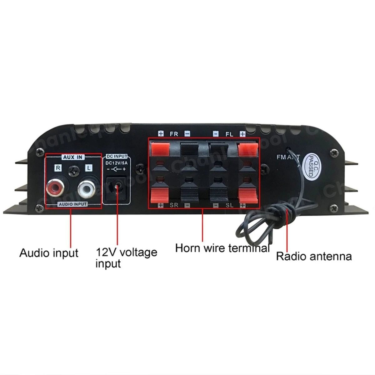 1600W Peak Power HiFi Sound Amplifier