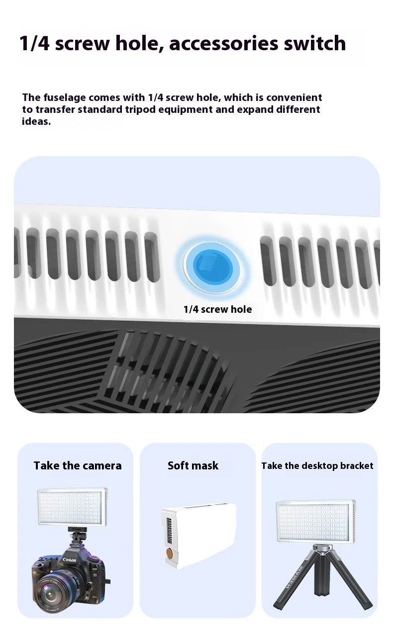 Portable 40W RGB Fill Light Photography