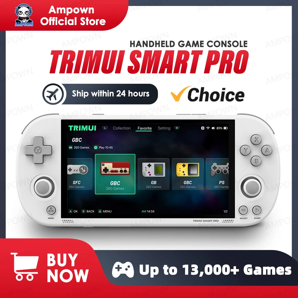 Trimui Smart Pro Handheld Game Console