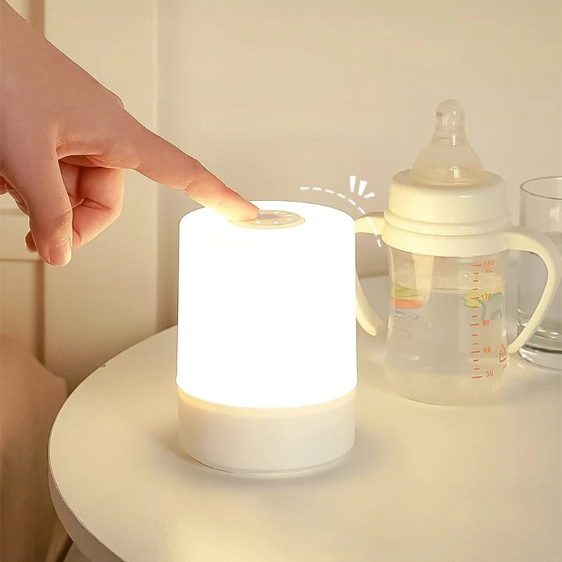 Bedside Led Night Vision Dimmable Table Lamps