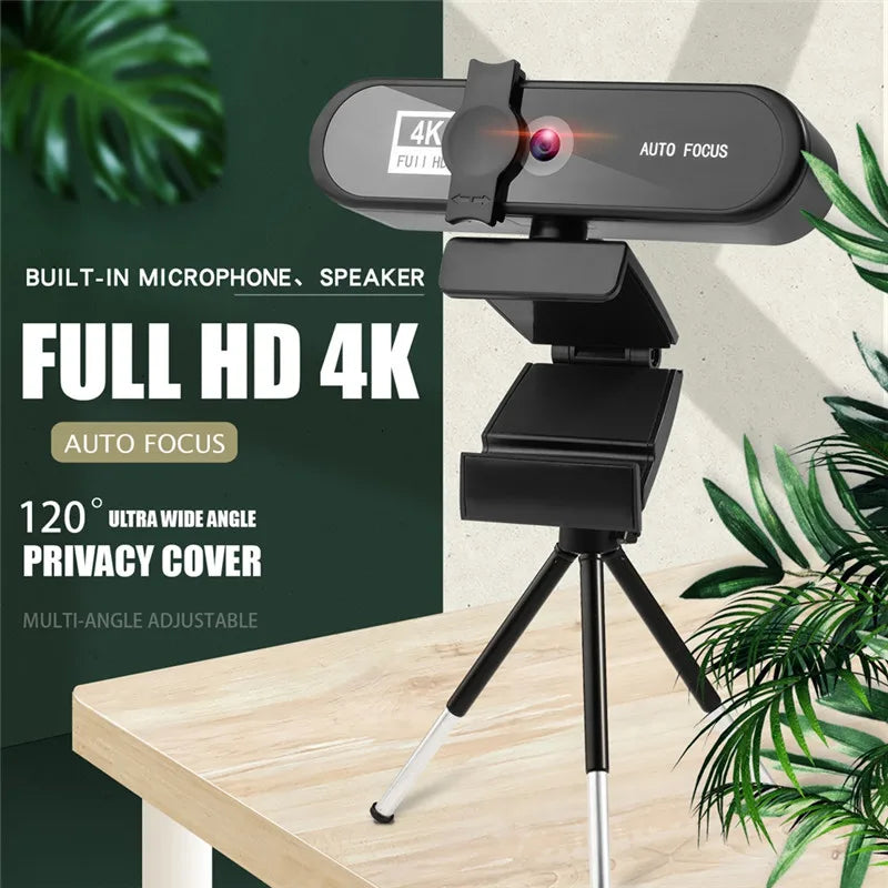 8K 4K Autofocus Webcam