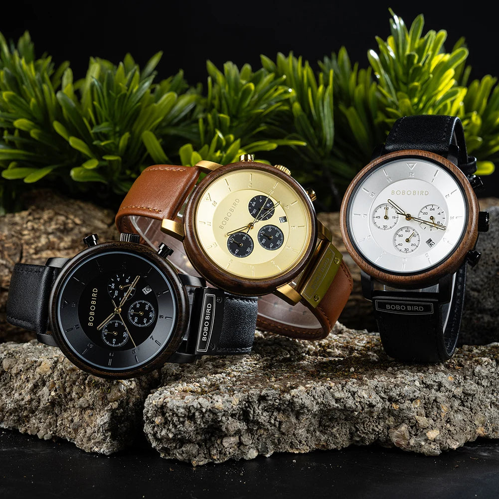 BOBO BIRD Men's Watch