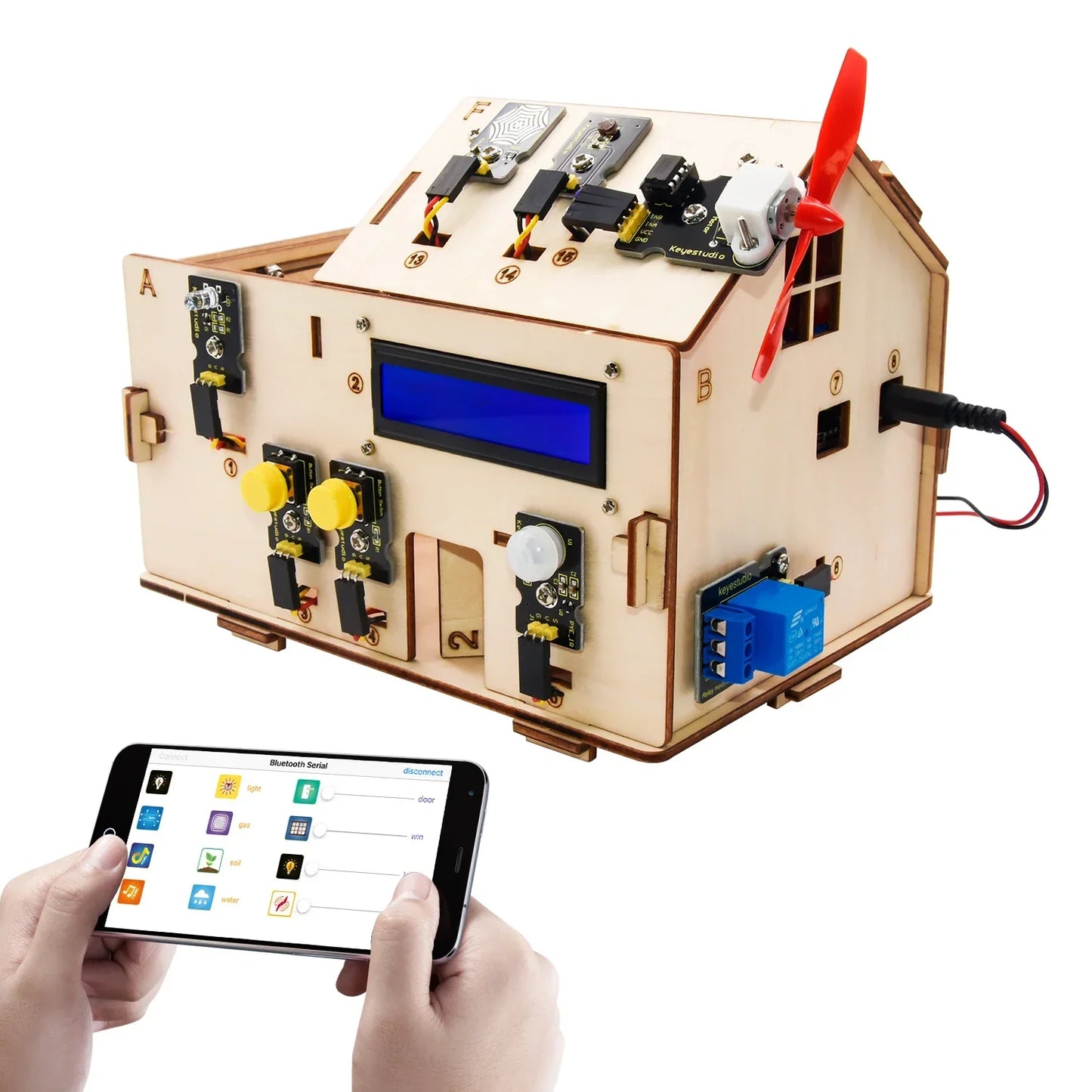 Keyestudio Smart IOT Home STEM Programming Kit for Kids