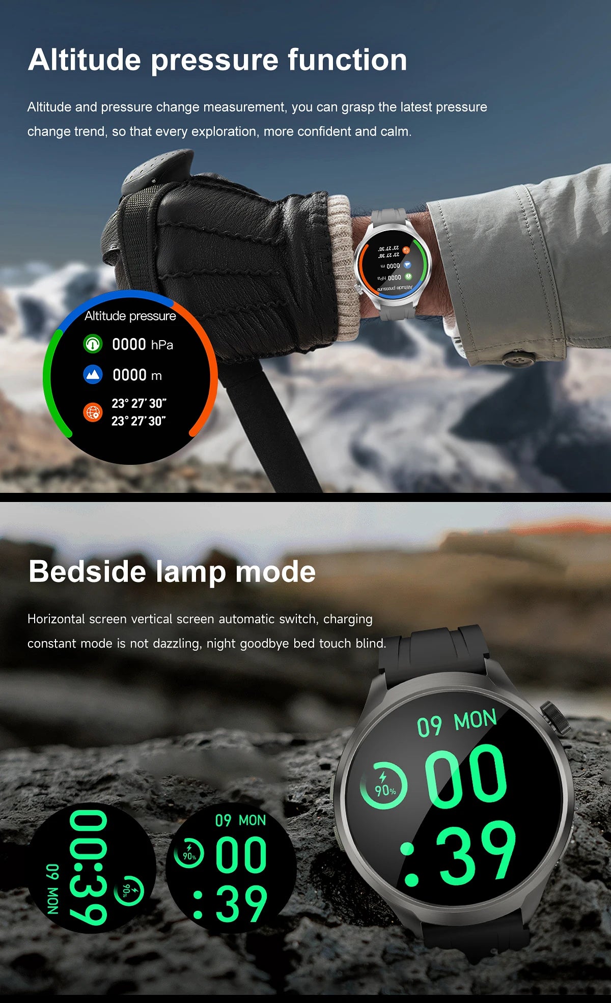 GPS Outdoor fitness NFC Smart Watch