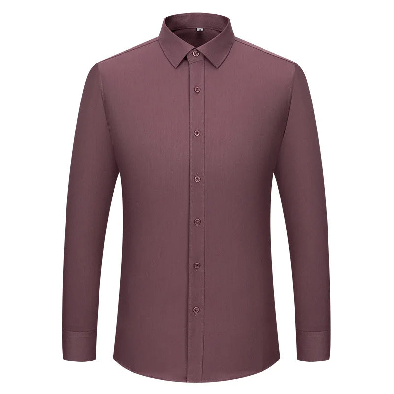 Bamboo Fiber Elastic Men's Shirt