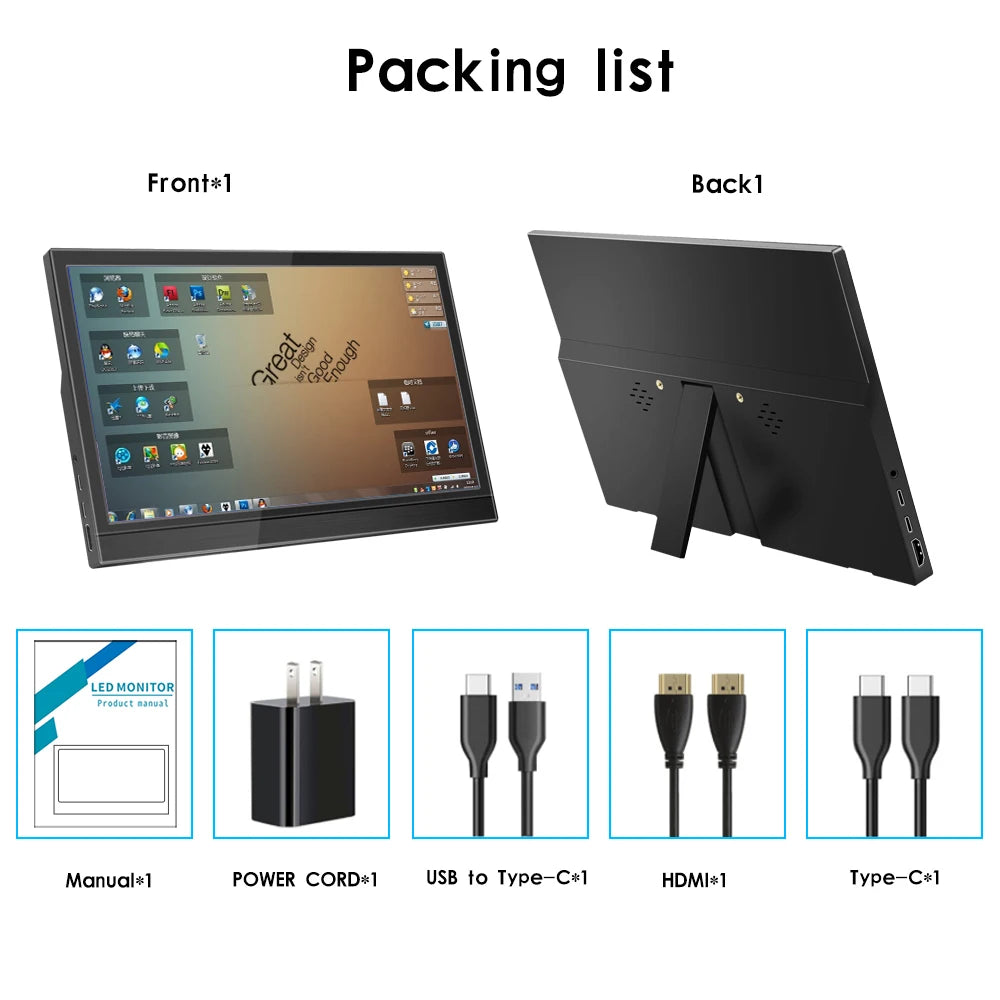11.6″ Touch Portable Monitor