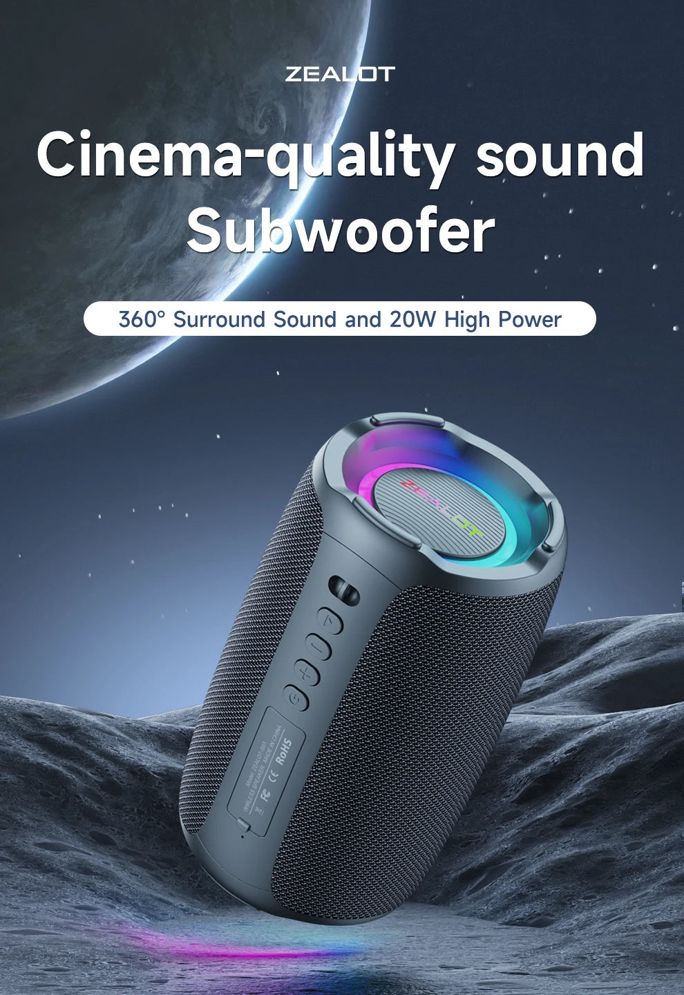 ZEALOT-S61 Bluetooth Speaker