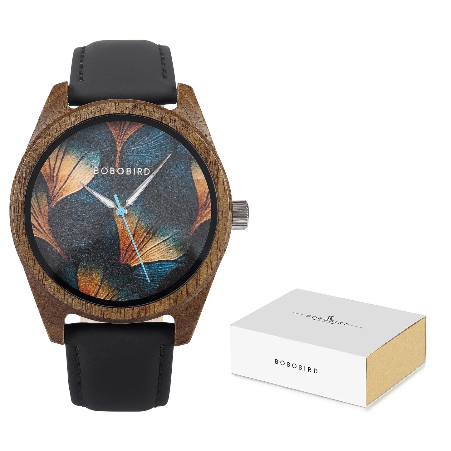 BOBOBIRD Wooden Quartz Watch for Men