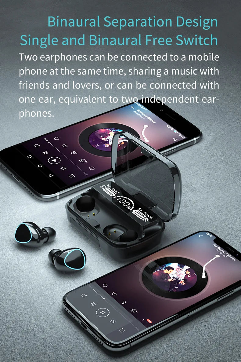 M10 Earphone Wireless Headset