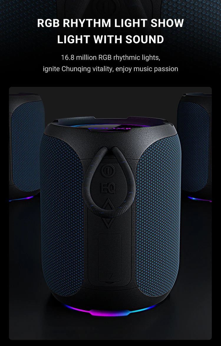 40W Portable Bluetooth Speaker 360 Degree