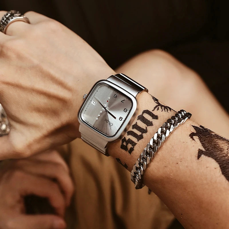 Square Student Watch for Men