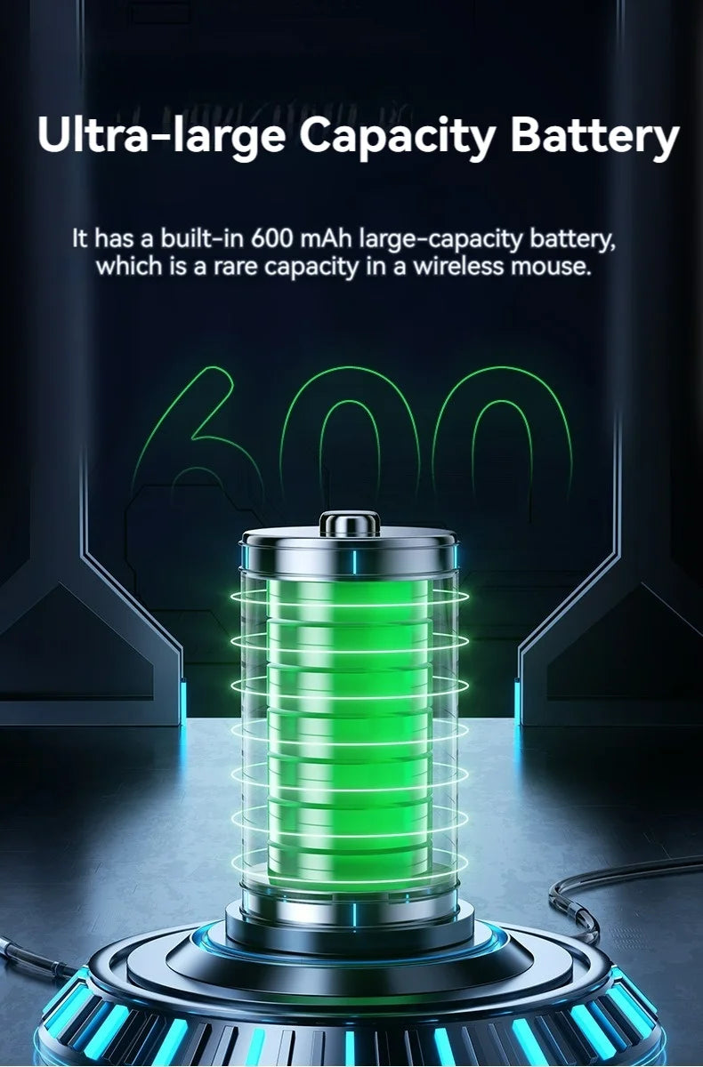 Semi-Dark Wireless Bluetooth Mouse