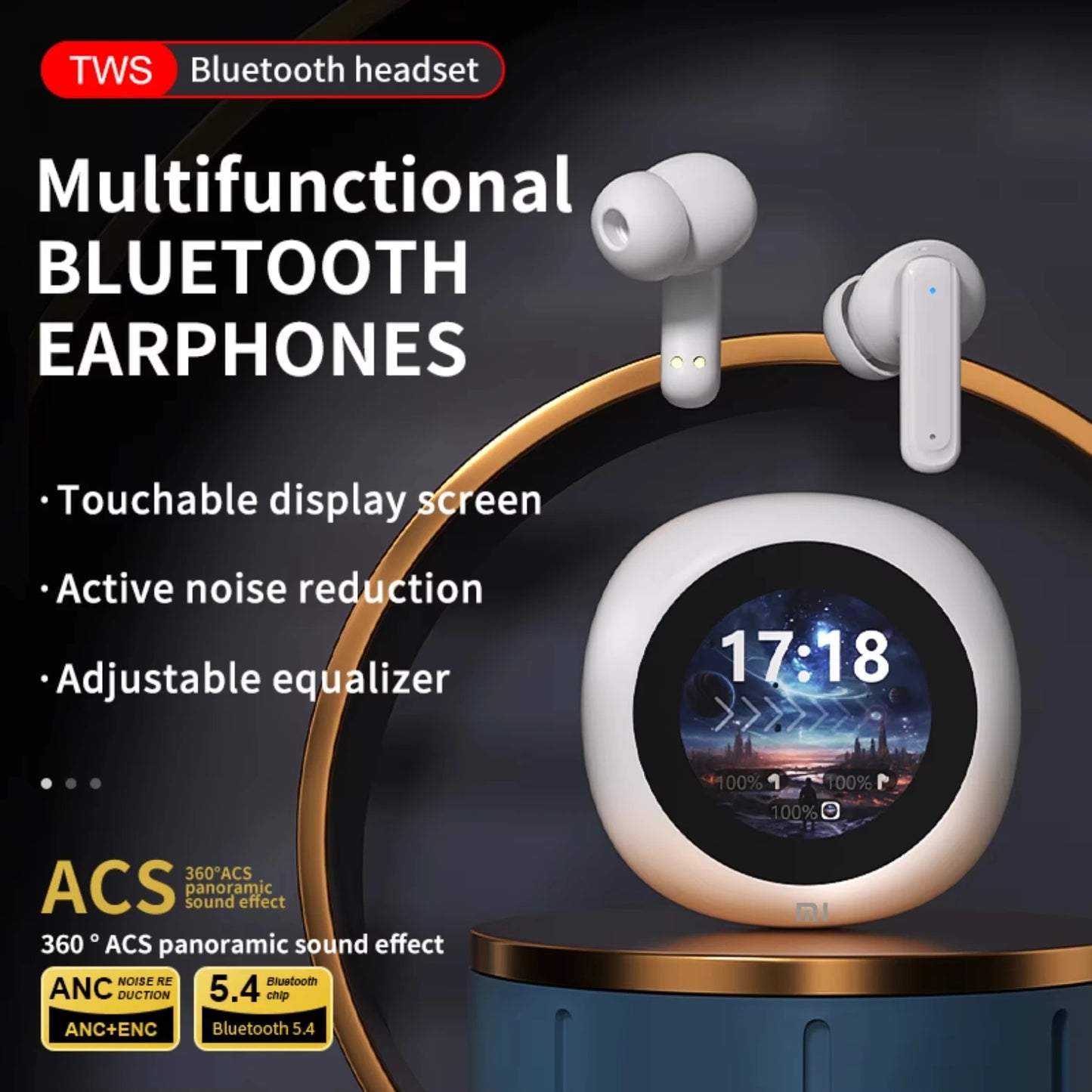 XIAOMI A18 Pro Wireless Bluetooth5.4 Earphones
